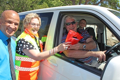 George-verkeer vat oortreders vas